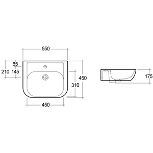 Lavabo in Pietra Caroline dal Design Moderno ed Elegante, Lavandino Ovale Opaco in Cemento e Marmo per Bagno di Hotel e Casa, per Lavaggio Mani Artistico - Product Image 2