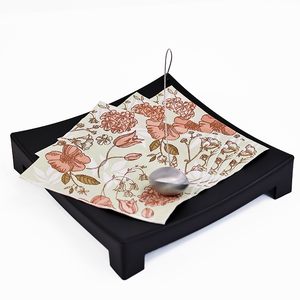 مناديل ورقية متوفرة في المخزون مناديل مائلة مطبوعة لتزيين حفلات الزفاف ومناديل المائدة - Product Image 1