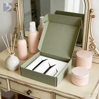 Coffret cadeau de shampooing, après-shampooing et masque capillaire biodégradables de luxe, ensemble de shampooing, emballage personnalisé avec logo, boîte de shampooing
