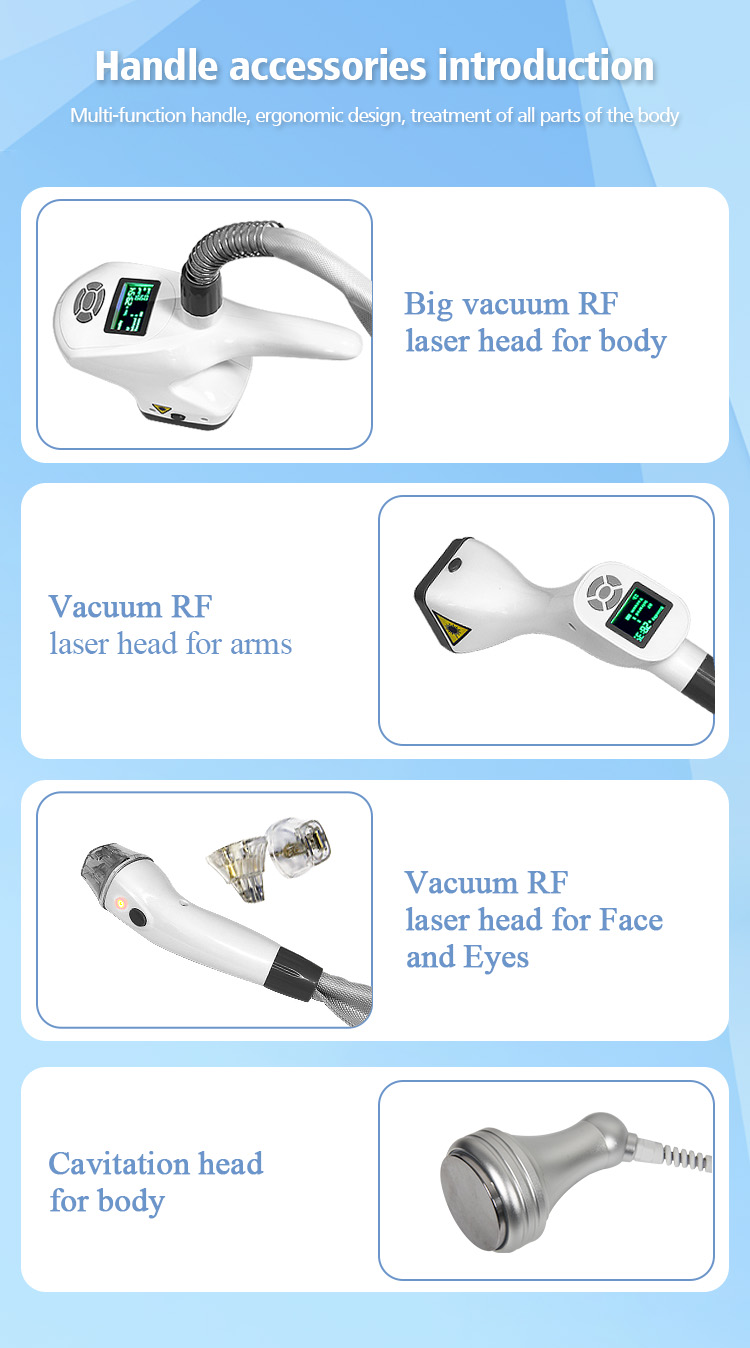 Bieir vela vacuum roller RF cavitation fat burning slimming machine beauty salon SPA equipment