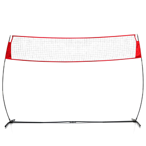 <span class=keywords><strong>Filet</strong></span> d'entraînement de <span class=keywords><strong>volley</strong></span>-ball portable Podiyeen rouge en PE et métal, en polyester pour l'extérieur, idéal pour la pratique ou les matchs de badminton - Product Image 4