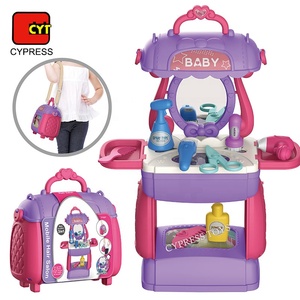 Juguetes <span class=keywords><strong>De</strong></span> Maquillaje | Semblant Jeu Filles Jouets Maquillage Enfants Jouet <span class=keywords><strong>De</strong></span> Coiffeuse Commode Table Jouets - Product Image 1