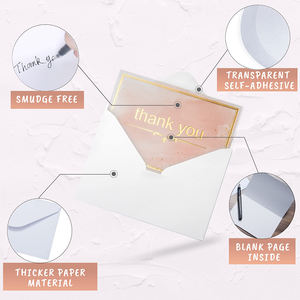 Lusso personalizzato <span class=keywords><strong>scritta</strong></span> cartolina <span class=keywords><strong>personalizzata</strong></span> regalo da cartolina esclusiva stampa di carta Offset di lusso per le piccole imprese - Product Image 2