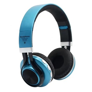 Casque d'écoute Hifi casque bt casque bandeau sans fil pliable écouteurs montés sur la tête casque bluth avec <span class=keywords><strong>carte</strong></span> tf et led - Product Image 1