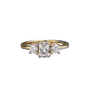 Anillo <span class=keywords><strong>de</strong></span> Plata S925 con Diseño <span class=keywords><strong>de</strong></span> <span class=keywords><strong>Caña</strong></span> <span class=keywords><strong>de</strong></span> Azúcar, Pequeño y Cuadrado, para Mujer, Simple y Personalizado, Apilable, Joyería <span class=keywords><strong>de</strong></span> Moda para Bodas - Product Image 1