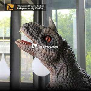 หุ่นไดโนเสาร์ HP005ไดโนเสาร์ของฉันเหมือนจริงหุ่นมือเด็กคาร์โนทอรัส - Product Image 5
