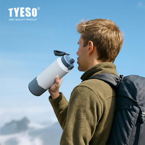 Thermos de sport de haute qualité à grande capacité avec poignée rebondissante pour boire directement, idéal pour les activités de plein air et les affaires - Product Image 1