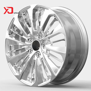 Jante en aluminium forgé argentée blanche personnalisée <span class=keywords><strong>XD</strong></span>, design multi-rayons, 18-22 pouces, 5x114.3, compatible avec Honda Accord/Toyota Camry - Product Image 3