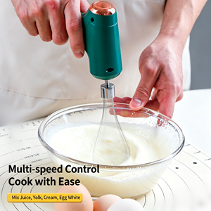 <span class=keywords><strong>Fouet</strong></span> à œufs rechargeable à main en plastique ABS à 3 vitesses pour fouetter la crème, outil de pâtissier professionnel pour la maison, batteur à œufs électrique - Product Image 6