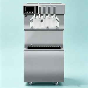 Machine à glace molle professionnelle à 5 saveurs, prix de gros le plus bas, pour usage commercial - Product Image 2