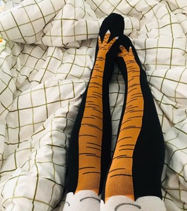 INS Funny Personality Shows Thin Legs Personality Funny Strange <strong>Chicken</strong> <strong>Feet</strong> <strong>Socks</strong> Long Sleeve <strong>Socks</strong> - Product Image 2
