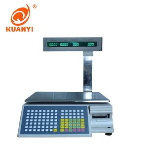 다국어 바코드 계량 금전 등록기 저울 티켓 바코드 라벨 인쇄 저울 - Product Image 1