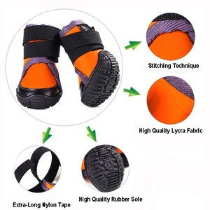 Nuevas Botas Impermeables Antideslizantes <span class=keywords><strong>para</strong></span> Mascotas Grandes, Zapatos <span class=keywords><strong>para</strong></span> <span class=keywords><strong>Perros</strong></span> <span class=keywords><strong>para</strong></span> Exteriores, <span class=keywords><strong>para</strong></span> <span class=keywords><strong>Perros</strong></span> Medianos y Grandes - Product Image 4