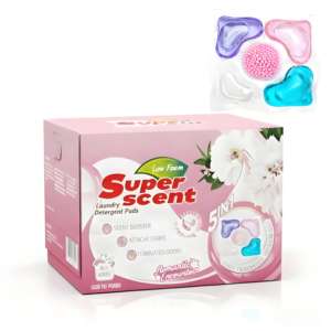 プライベートラベル5 1アパレル洗濯ポッド抗菌ディープクリーニング長く持続香り自然環境にやさしいカプセル - Product Image 1