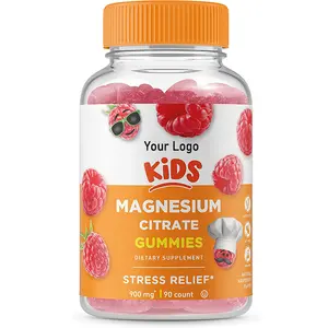 OEM Gummy, производители натурального вкуса, Детские лечебные добавки, цитрат магния, цитрат, мармеладки