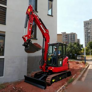 Krachtige 3.5 Ton Minigraafmachine Met Kubota Motor Ce Epa Euro 5 Compact Ontwerp Voor De Bouw En Het Werk Van De Boerderij - Product Image 6