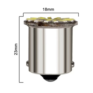 Nuove Lampade LED Auto Super Luminose YD 1157 4014 19SMD <span class=keywords><strong>P21W</strong></span> BA15S Bianche/Gialle per Indicatori di Direzione e Freni 12V per Auto, Garanzia 1 Anno - Product Image 5