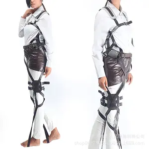 Attack on Titan Shingeki no Kyojin Recon Corps Harness belt hookshot Costume Adjustable Belts cosplay belts