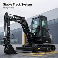 Mini-excavatrice TOROS, fabrication directe d'usine, CE EPA EURO 5, 1 tonne, 2 tonnes, 3,5 tonnes, avec moteur Kubota, garantie 1 an, pour travaux agricoles et de construction