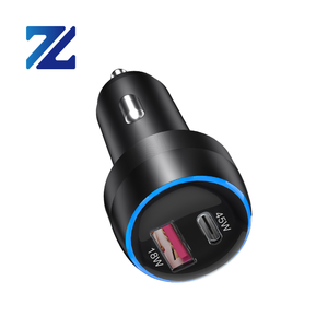 Qc3.0 <span class=keywords><strong>18W</strong></span> Pd 45W PPS 55W <span class=keywords><strong>chargeur</strong></span> 63W Pd double 2 ports <span class=keywords><strong>chargeur</strong></span> de voiture chargeurs de voiture à charge rapide pour Macbook ordinateur portable téléphone portable - Product Image 1