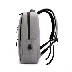 Logo personnalisé Sac à dos unisexe pour ordinateur portable pour hommes Business Nouveau design Sacs pour étudiants Sac à dos de voyage avec USB Vie quotidienne - Product Image 3