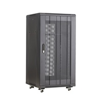 Armoire serveur réseau 19 pouces 27U pour centre de données, armoire de commutation réseau intérieure sur pied pour serveur, vente en gros