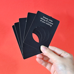 สิงโต3008บัลลังก์เล่นไพ่วันเดดดิงตันหมายเลข1-310gsm เด็คพรีเมี่ยมคอร์สีดำ - Product Image 4