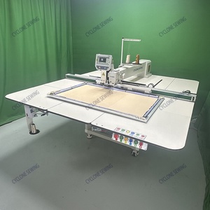 Machine à coudre automatique CNC à <span class=keywords><strong>prix</strong></span> abordable, grande taille de travail, pour perforation de trous et poinçonnage de cuir pour housses de siège auto - Product Image 2