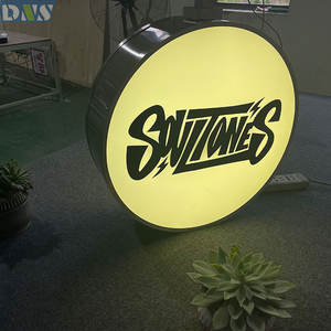 Letrero <span class=keywords><strong>LED</strong></span> 3D grande para exteriores, caja de luz de doble cara con letras retroiluminadas para decoración frontal de tienda, hospitales y empresas - Product Image 5