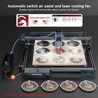 ATOMSTACK Laser-Gravierer ACE A10 PRO V2 Laser-Cutter 6000 mm/min Laser-Gravur- und Schneidemaschine für Personalisierte Geschenke