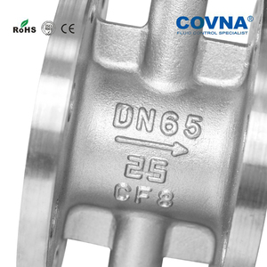 วาล์วผีเสื้อไฟฟ้า COVNA 90-Day Window DN50 ขนาด 2 นิ้ว 24V DC ผลิตจากสแตนเลส 316 พร้อมตัวกระตุ้น  บริษัท Butterfly Valve - Product Image 5