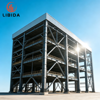 Estructura de Acero Prefabricada Personalizada para Almacenes Industriales, Estructura de Acero Resistente para Talleres