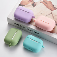 Étui en Silicone bon marché pour AirPods Pro antichoc boîte en Silicone souple pour Airpoder Carton adapté pour Air pods Pro 4 Anti-perte