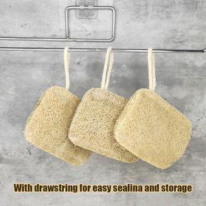 Esponja de Celulosa Natural Orgánica al por Mayor, Esponja Cuadrada para Fregar, Estropajo para Lavar Platos - Product Image 4