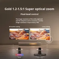 Projecteur intelligent domestique Dangbei X7 Pro, Android 14, haute luminosité, 4K UHD, faible lumière bleue, protection des yeux, projecteur laser
