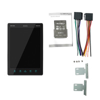 Lecteur MP5 de voiture à écran vertical LCD de 9,5 pouces, double cœur, avec grand écran externe, commande vocale, interconnexion de téléphone portable 9510