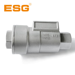ESG Shuttle Valve 200 Series Threaded Soft <b>Sealing</b> Pneumatic Check Valve For Compressed Air And Mud - Product Image 4