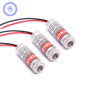 Module de <span class=keywords><strong>Diode</strong></span> Laser rouge, lot de 2, 12mm, 650nm 50mW, en laiton, 3-4.5V, avec <span class=keywords><strong>pilote</strong></span> et câble - Product Image 1