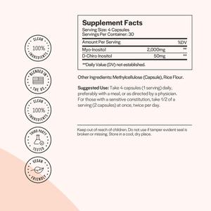 Vitadiscovery แคปซูล D-chiro <span class=keywords><strong>Inositol</strong></span> & Myo ผลิตภัณฑ์เสริมอาหารมังสวิรัติสำหรับผู้ใหญ่วิตามินไม่ใช่สำหรับทารกแรกเกิด - Product Image 2