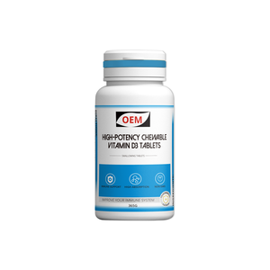 Tabletas Masticables de Vitamina D3 de Alta Potencia, Suplemento Diario para la Deficiencia de Vitamina <span class=keywords><strong>D</strong></span>, Venta al Por Mayor, Fórmula Personalizada, Stock Constante - Product Image 4