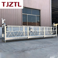 Plateforme de travail suspendue en aluminium pour bâtiments de grande hauteur