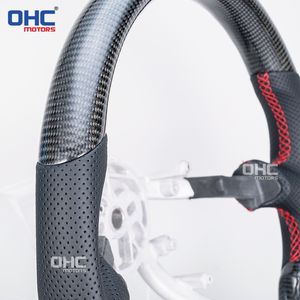 Volant en fibre de carbone véritable pour Chevrolet <span class=keywords><strong>Corvette</strong></span> <span class=keywords><strong>C5</strong></span> 1997-2004 <span class=keywords><strong>Z06</strong></span>, hydro-dip, entrepôt américain - Product Image 2