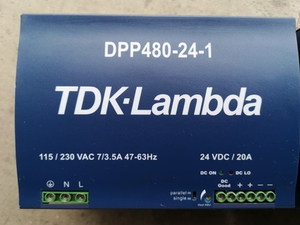 Alimentation industrielle à découpage DPP-480-24-1 480W 24V 20A à montage sur rail DIN, entrée CA 85-264V - Product Image 4