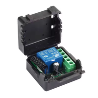 433Mhz universel sans fil télécommande commutateur DC 12V 1CH relais récepteur Module RF émetteur télécommande porte de Garage