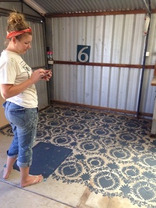 PETG Grand (60x100Icm) Mur <span class=keywords><strong>Pochoir</strong></span> pour <span class=keywords><strong>Peinture</strong></span> <span class=keywords><strong>sur</strong></span> Mur De Plancher De Meubles <span class=keywords><strong>Tissu</strong></span> Pochoirs-Gabarit Réutilisable Mandala Pochoirs - Product Image 4