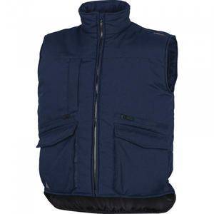 DELTA PLUS - SIER2BM3X Poliéster algodón azul marino chaleco multibolsillos-EAN 3295249211950 CHAQUETAS DE TRABAJO CHAQUETAS DE VERANO SOFTSHELL - Product Image 1