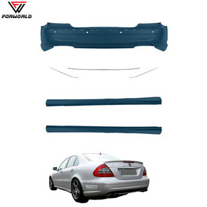 Pour Mercedes Benz classe E W211 06-09 AMG E63 voiture pare-chocs avant pare-chocs arrière capot lampe jupe latérale nouveaux Clips Source de fabrication - Product Image 2
