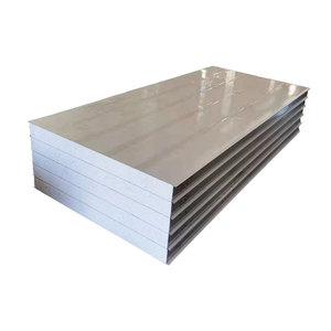 Panneau sandwich en <span class=keywords><strong>polyuréthane</strong></span> <span class=keywords><strong>rigide</strong></span> ignifuge moderne, surface métallique pour toiture, mur extérieur, <span class=keywords><strong>isolation</strong></span> de sol - Product Image 5