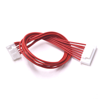 Dây nối 8 chân 2.54mm JST, dây đỏ 26AWG PVC cho thiết bị PCB