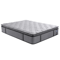 Großhandelsangebot: Hochdichte Schaumstoff-Gel-Memory-Schaum-Taschenfederkern-Hybridmatratze mit Pillow-Top, gerollt verpackt in einer Box